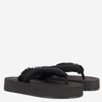 SANDALI JET LAG  IN SATIN SPAZZOLATO 870111 W0WM01000 BALENCIAGA 