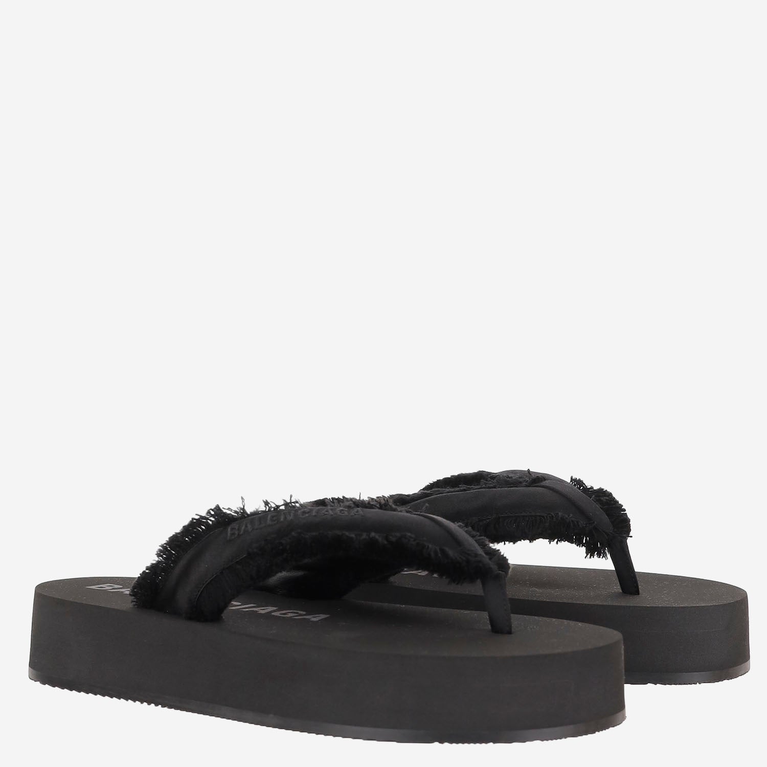 SANDALI JET LAG  IN SATIN SPAZZOLATO 870111 W0WM01000 BALENCIAGA 