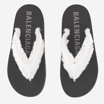 SANDALI JET LAG  IN SATIN SPAZZOLATO 870111 W0WM09020 BALENCIAGA 