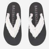 SANDALI JET LAG  IN SATIN SPAZZOLATO 870111 W0WM09020 BALENCIAGA 