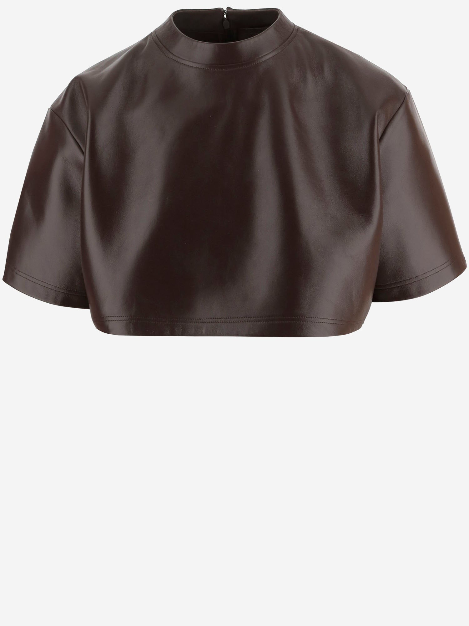 TOP CROP IN PELLE 871799 TUS172150 BALENCIAGA 