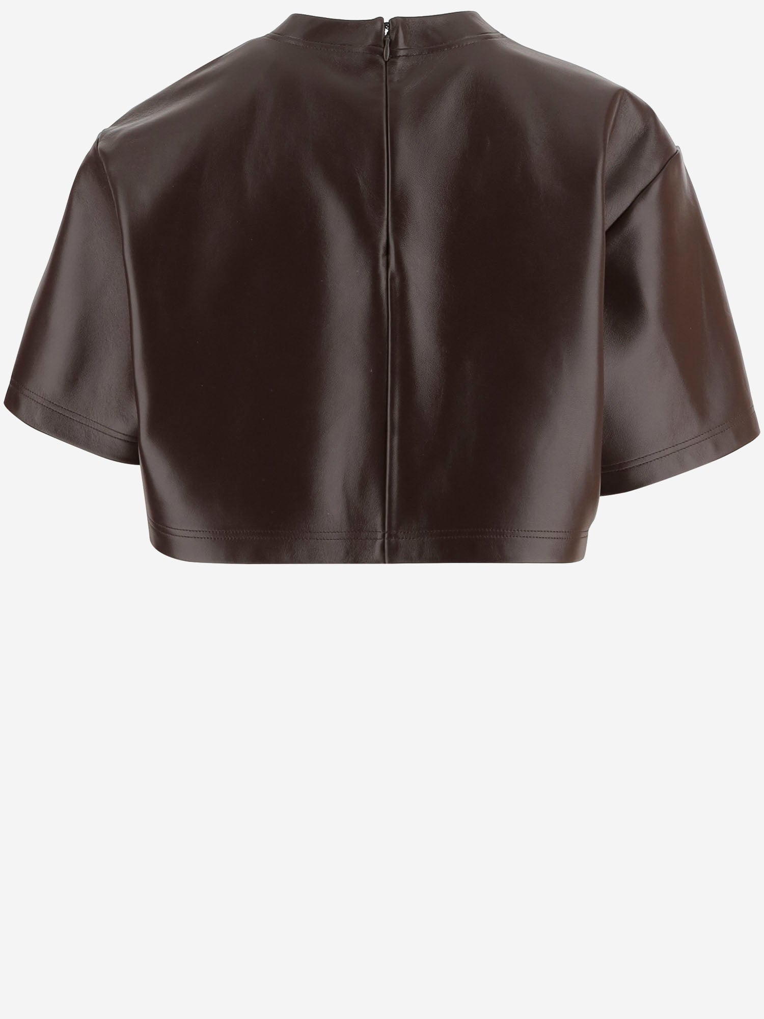 TOP CROP IN PELLE 871799 TUS172150 BALENCIAGA 