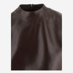 TOP CROP IN PELLE 871799 TUS172150 BALENCIAGA 