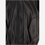 Bomber smanicato in pelle 872003 TUS111000 BALENCIAGA 