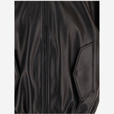 Bomber smanicato in pelle 872003 TUS111000 BALENCIAGA 