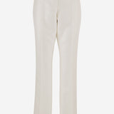 PANTALONI SARTORIALI SLIM IN LANA E SETA 872125 TUT229002 BALENCIAGA 