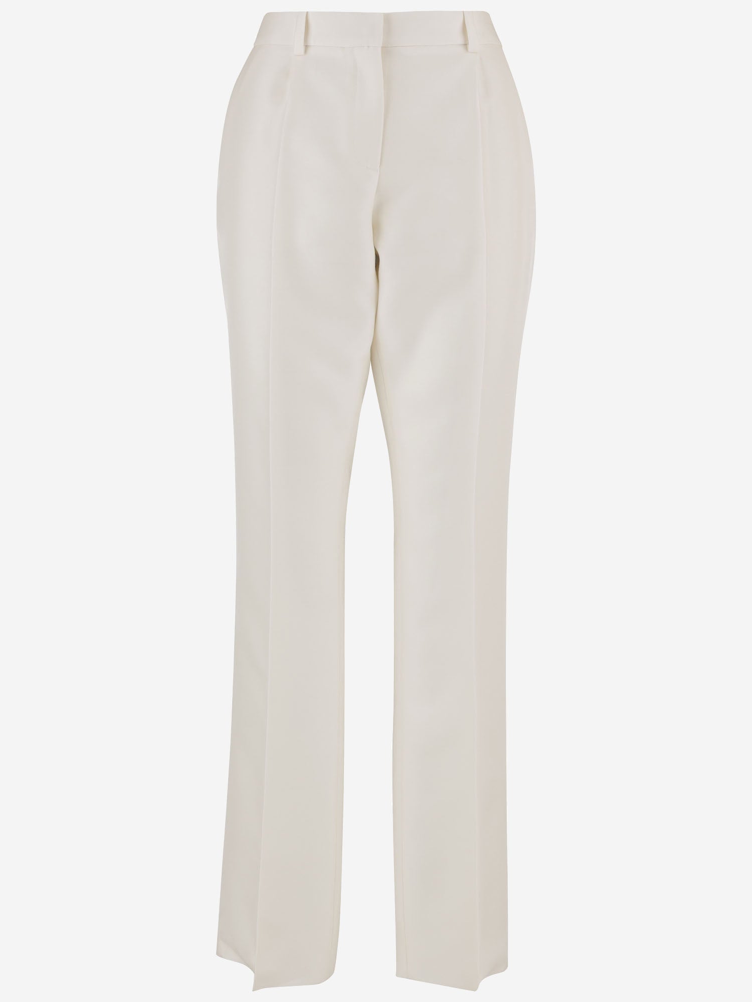 PANTALONI SARTORIALI SLIM IN LANA E SETA 872125 TUT229002 BALENCIAGA 
