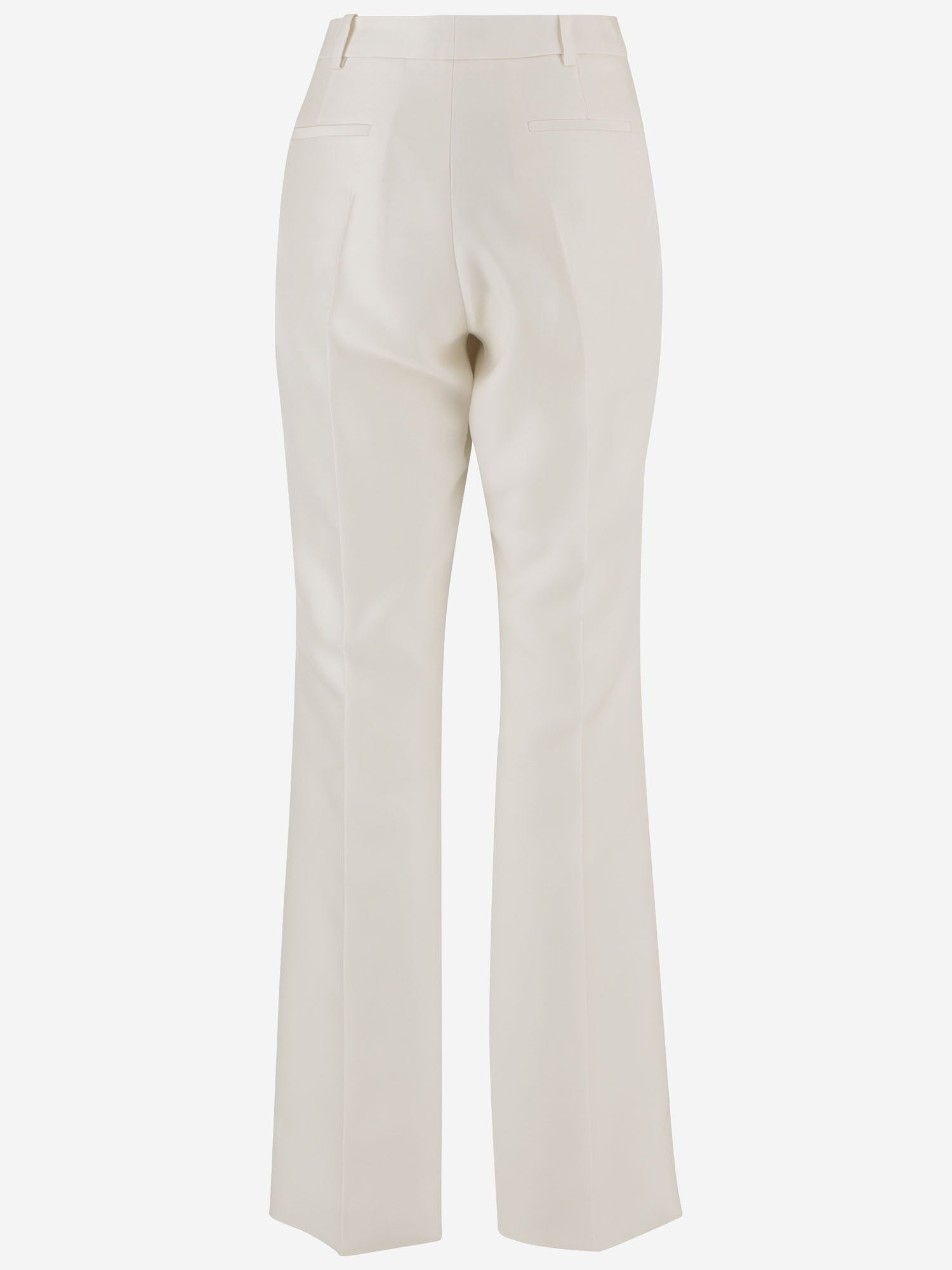 PANTALONI SARTORIALI SLIM IN LANA E SETA 872125 TUT229002 BALENCIAGA 