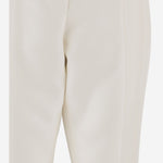 PANTALONI SARTORIALI SLIM IN LANA E SETA 872125 TUT229002 BALENCIAGA 
