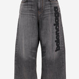JEANS IN DENIM DI COTONE CON LOGO 872163 TUW561441 BALENCIAGA 