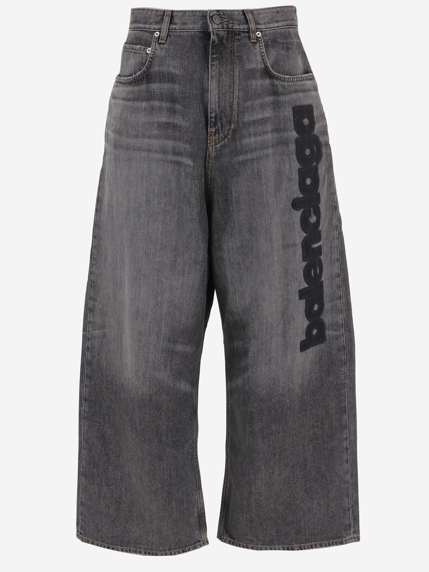 JEANS IN DENIM DI COTONE CON LOGO 872163 TUW561441 BALENCIAGA 