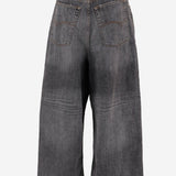 JEANS IN DENIM DI COTONE CON LOGO 872163 TUW561441 BALENCIAGA 