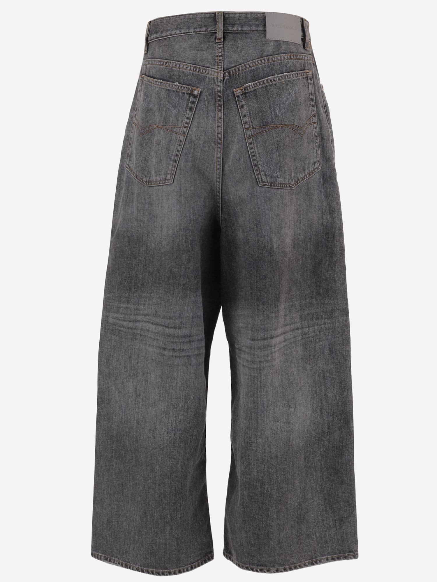 JEANS IN DENIM DI COTONE CON LOGO 872163 TUW561441 BALENCIAGA 