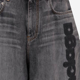 JEANS IN DENIM DI COTONE CON LOGO 872163 TUW561441 BALENCIAGA 