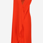 ABITO DRAPPEGGITO IN SETA E LANA 872272 TUT553941 BALENCIAGA 