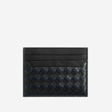 PORTACARTE IN PELLE CON MOTIVO INTRECCIATO 817397 V5I411126 BOTTEGA VENETA 