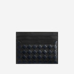 PORTACARTE IN PELLE CON MOTIVO INTRECCIATO 817397 V5I411126 BOTTEGA VENETA 