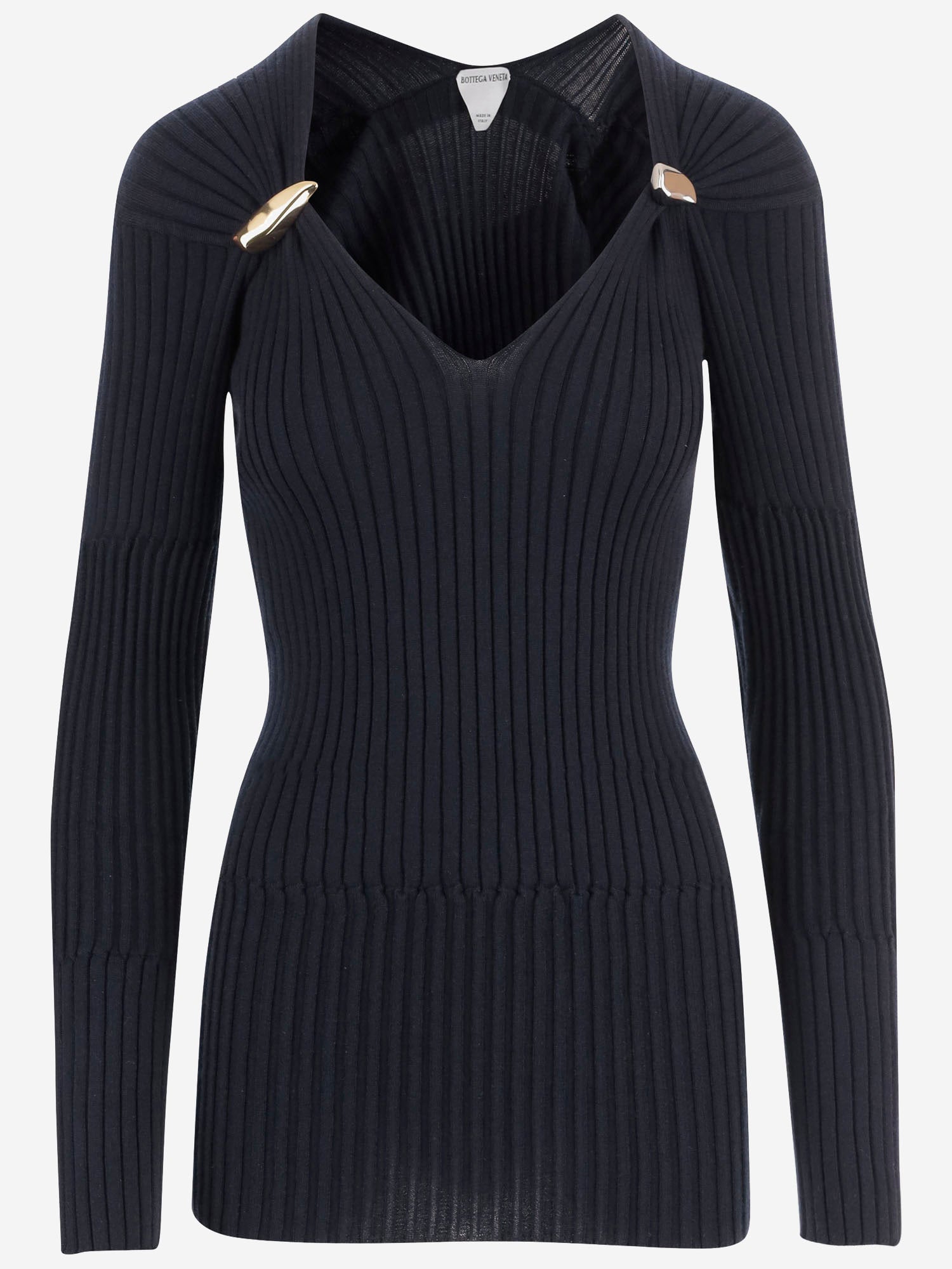 MAGLIA IN CASHMERE E SETA 854933 V2DK04071 BOTTEGA VENETA 