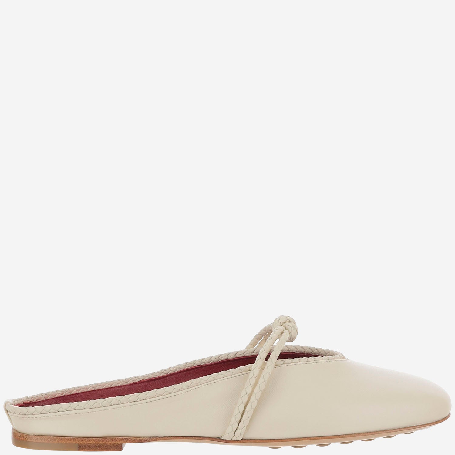 MULES ROSA IN PELLE 855863 VBSD09031 BOTTEGA VENETA 