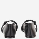 BALLERINE ROSA IN PELLE 855866 VBSD01000 BOTTEGA VENETA 