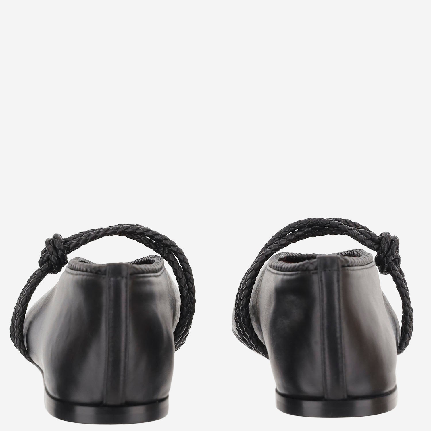 BALLERINE ROSA IN PELLE 855866 VBSD01000 BOTTEGA VENETA 