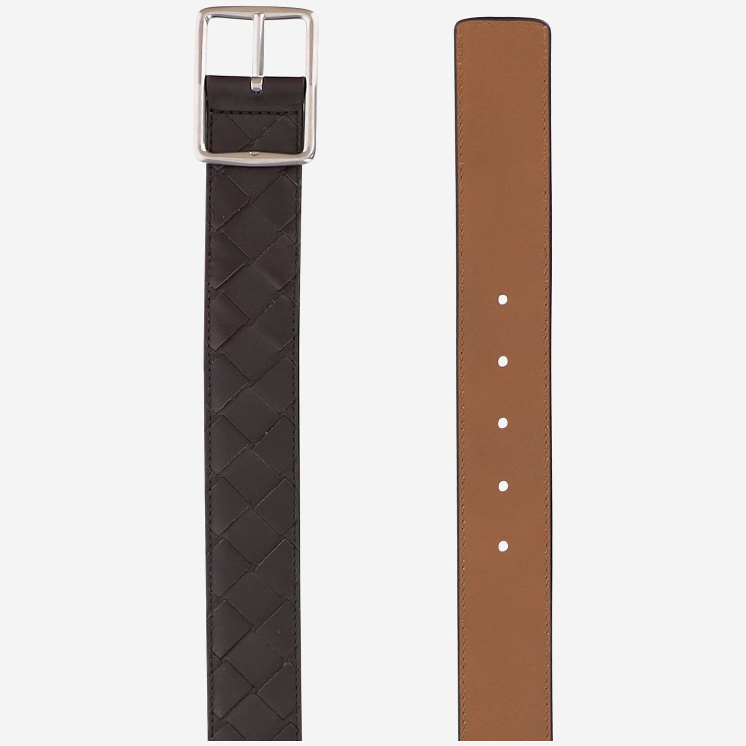 CINTURA REVERSO IN PELLE<BR/> 855888 VCPQ12319 BOTTEGA VENETA 