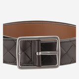 CINTURA REVERSO IN PELLE<BR/> 855888 VCPQ12319 BOTTEGA VENETA 