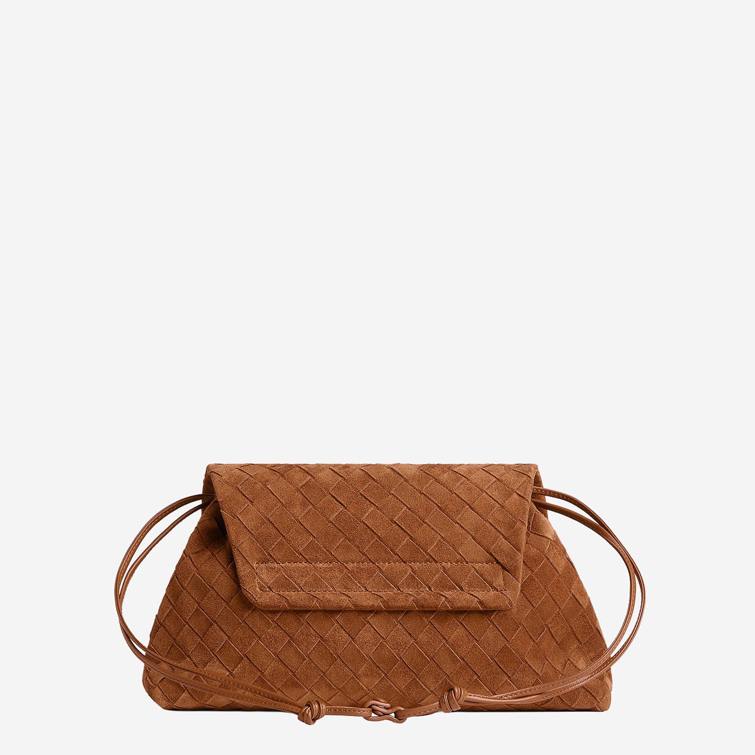 BORSA POUCH GIORNO IN SUEDE 857657 V5ZZ02588 BOTTEGA VENETA 