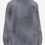 CAMICIA IN SUEDE EFFETTO SFUMATO 859914 V66X04690 BOTTEGA VENETA 