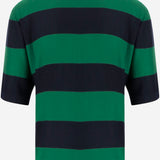 T-SHIRT in Cashmere a righe 861286 V4B703140 BOTTEGA VENETA 