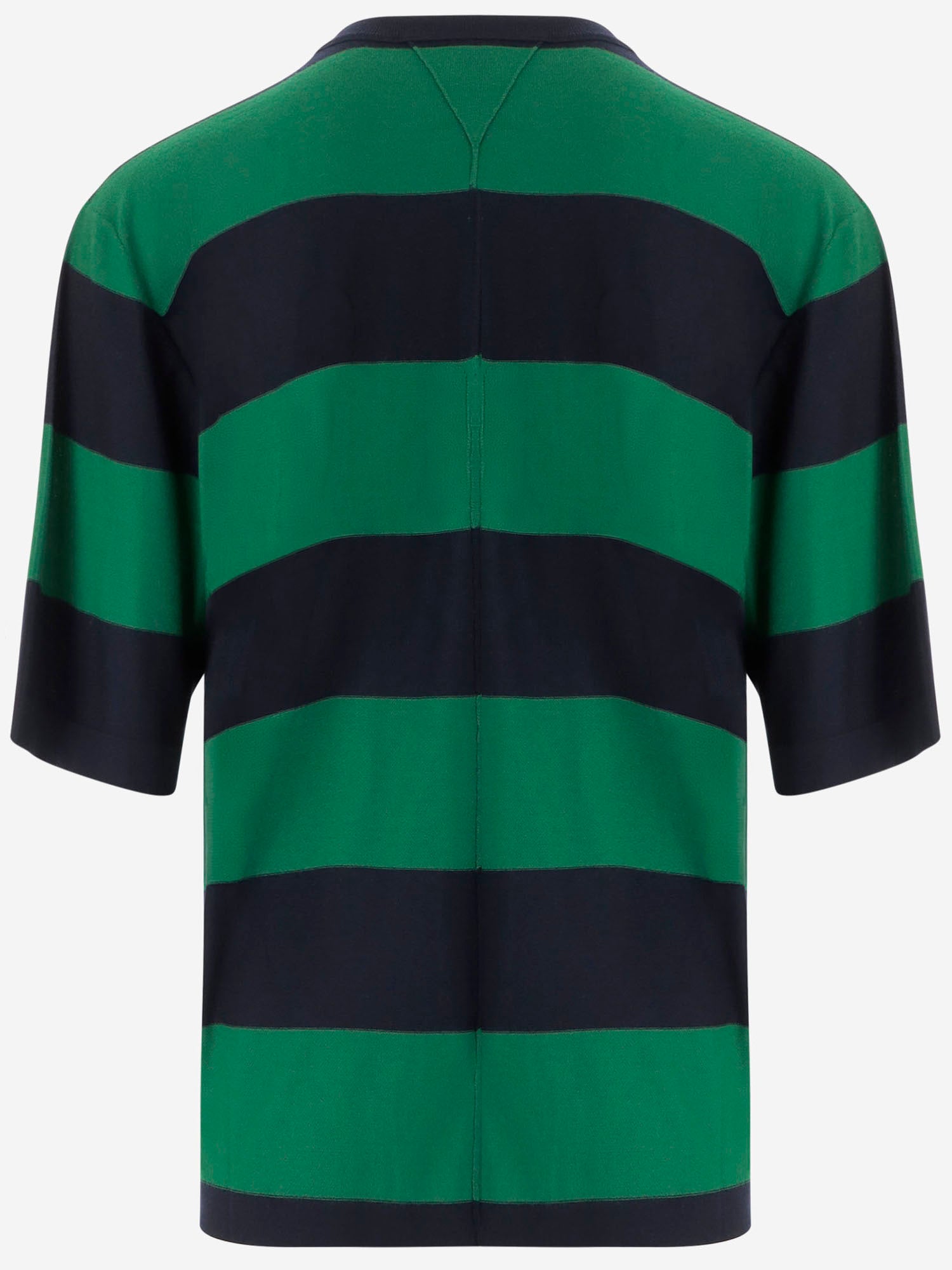 T-SHIRT in Cashmere a righe 861286 V4B703140 BOTTEGA VENETA 