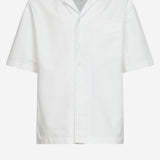 CAMICIA BOWLING IN POPELINE DI COTONE 862131 V6D109071 BOTTEGA VENETA 