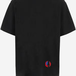 T-SHIRT IN COTON CON RICAMO 864789 V6F401010 BOTTEGA VENETA 