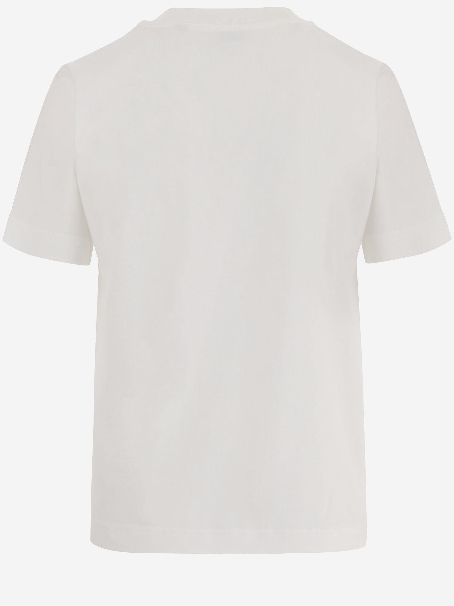 T-SHIRT IN COTONE CON STAMPA 864789 V6JW09000 BOTTEGA VENETA 