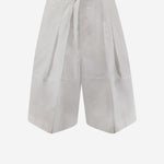 PANTALONI CROPPED IN COTONE 866708 V6D109071 BOTTEGA VENETA 