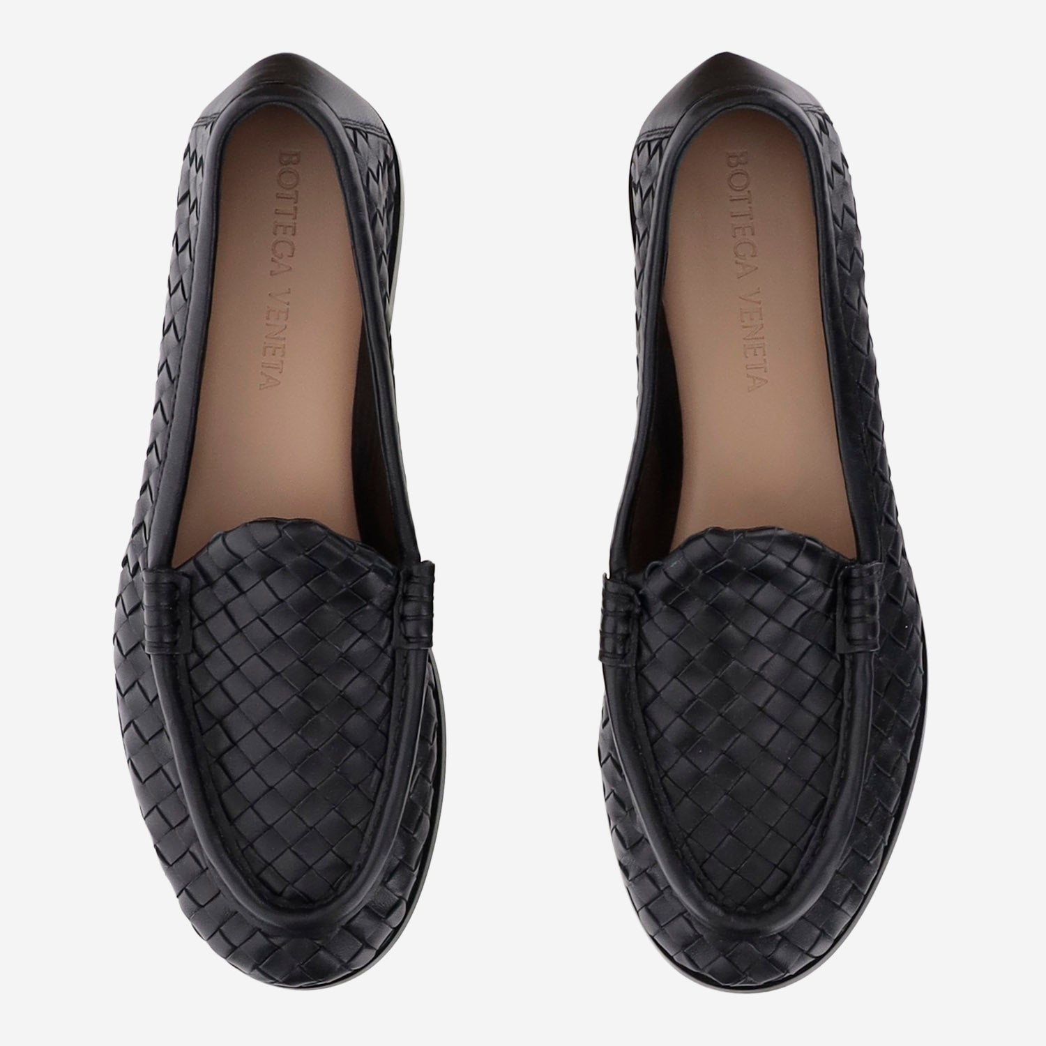 MOCASSINI SILENZIO CON MOTIVO INTRECCIATO 867815 V2ED01000 BOTTEGA VENETA 