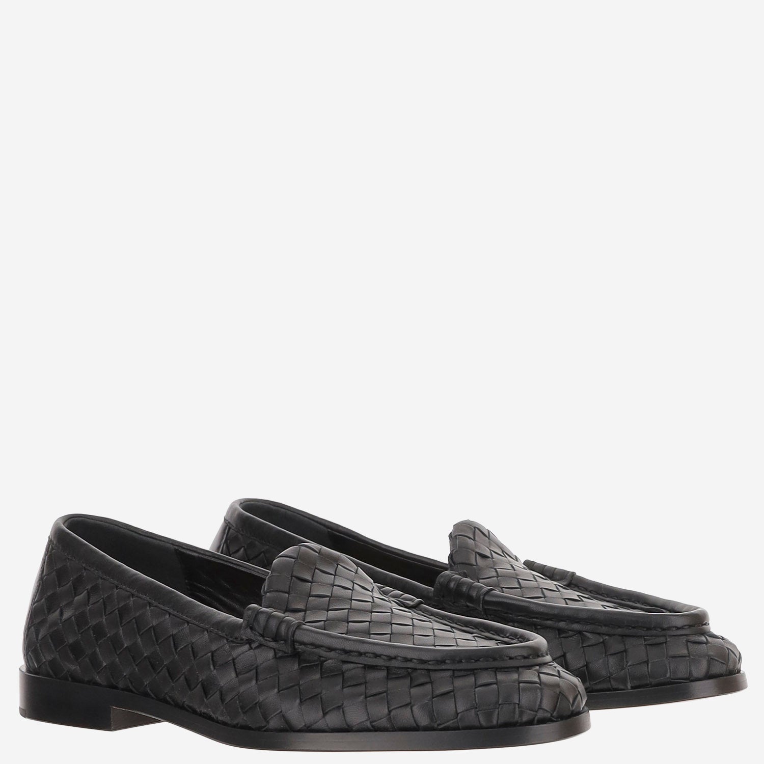 MOCASSINI SILENZIO CON MOTIVO INTRECCIATO 867815 V2ED01000 BOTTEGA VENETA 