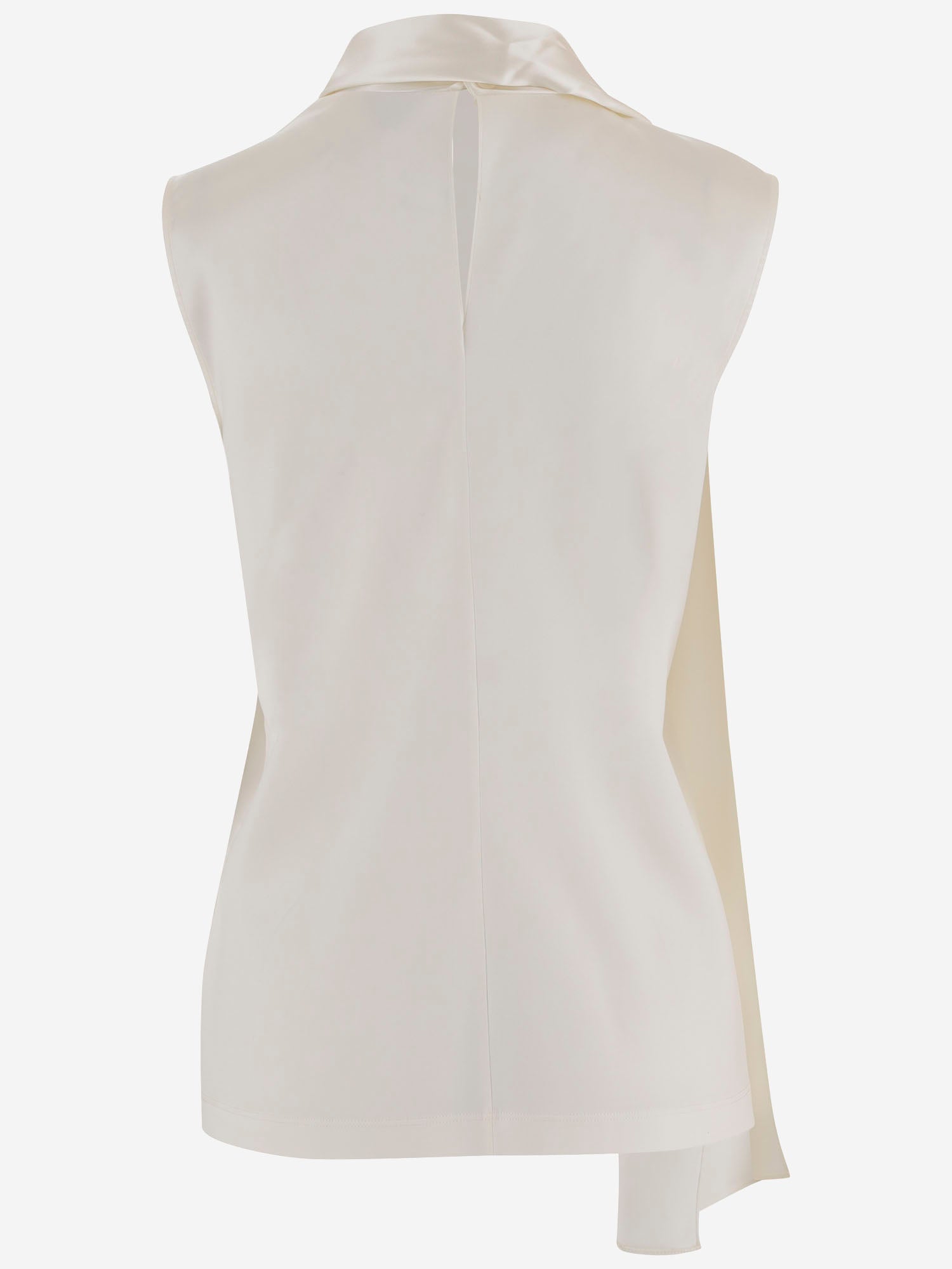TOP IN RASO DI SETA STRETCH 871259 V6KR09000 BOTTEGA VENETA 