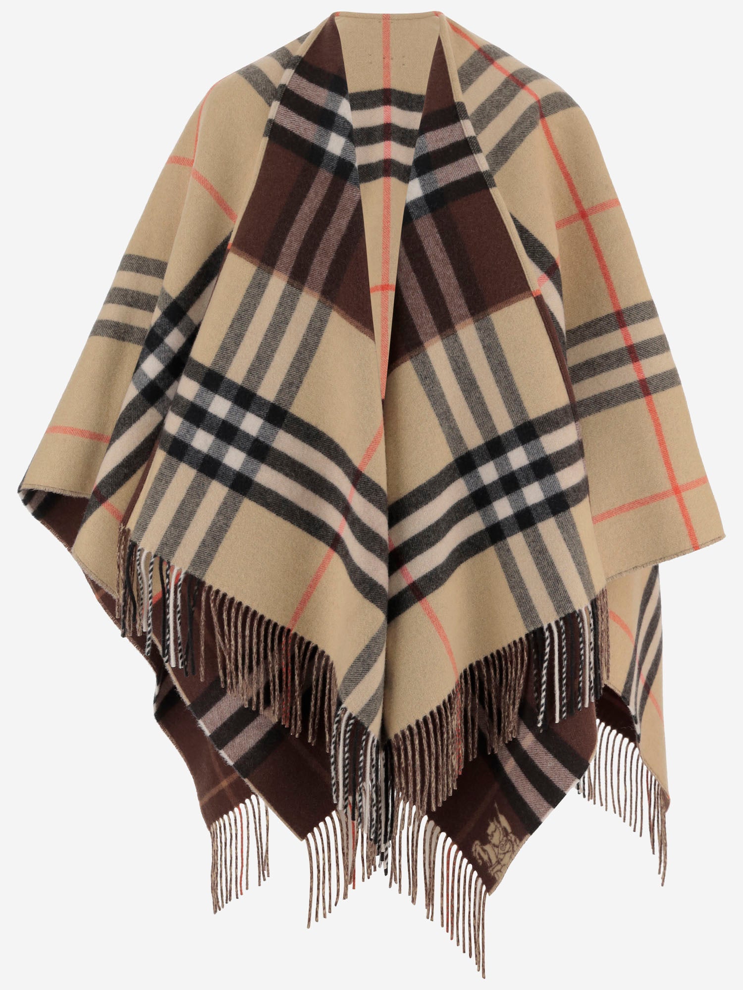 CAPPA REVERSIBILE IN cashmere 8118277 SANDTREACLEBROWN BURBERRY 