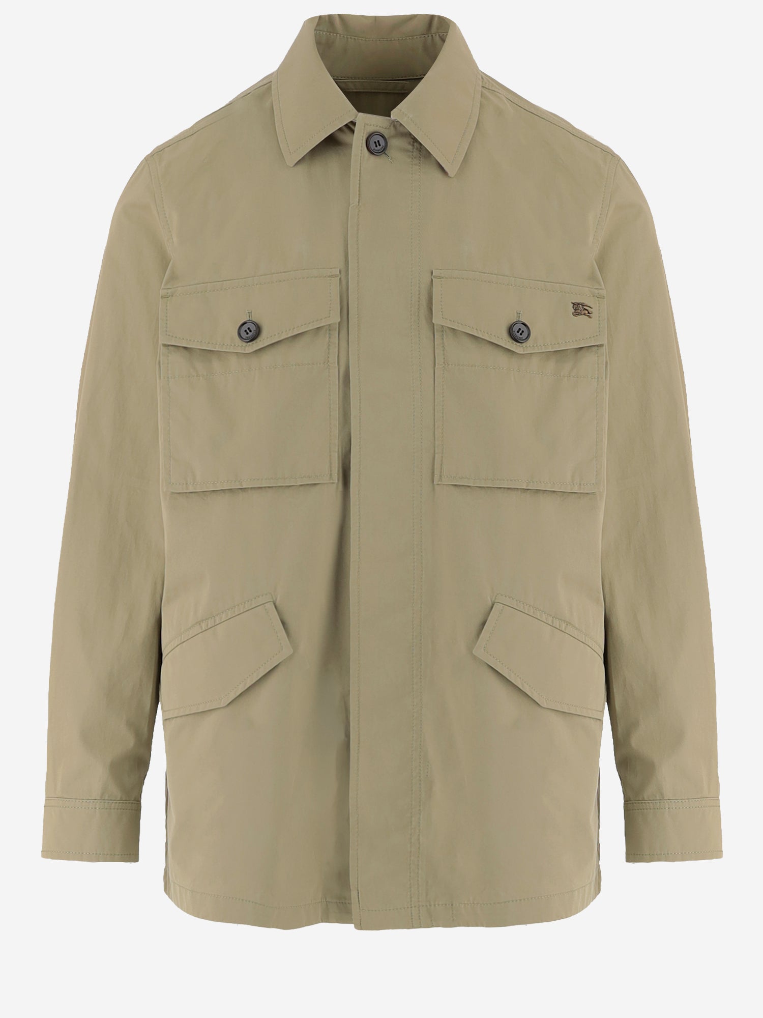 GIUBBOTTO IN COTONE CON QUATTRO TASCHE 8120533 SPARROWBEIGE BURBERRY 