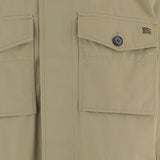 GIUBBOTTO IN COTONE CON QUATTRO TASCHE 8120533 SPARROWBEIGE BURBERRY 