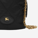 POCHETTE CON CATENA HORSESHOE 8121345 BLACK BURBERRY 