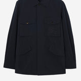 GIACCA IN NYLON CON LOGO 8123123 NAVY BURBERRY 