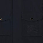GIACCA IN NYLON CON LOGO 8123123 NAVY BURBERRY 