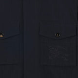 GIACCA IN NYLON CON LOGO 8123123 NAVY BURBERRY 