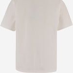 T-shirt in cotone Beach Knight 8123483 CHALK BURBERRY 