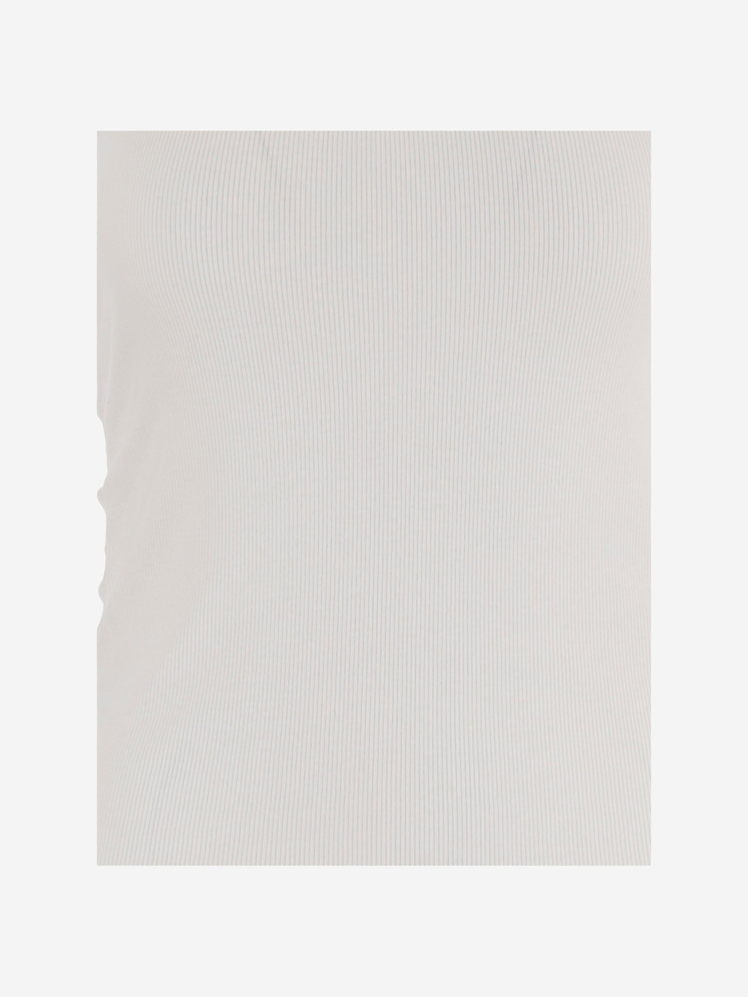 CANOTTA IN COTONE STRETCH 8123631 CHALK BURBERRY 