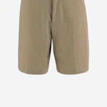 PANTALONI CORTI IN COTONE 8123811 SPARROWBEIGE BURBERRY 