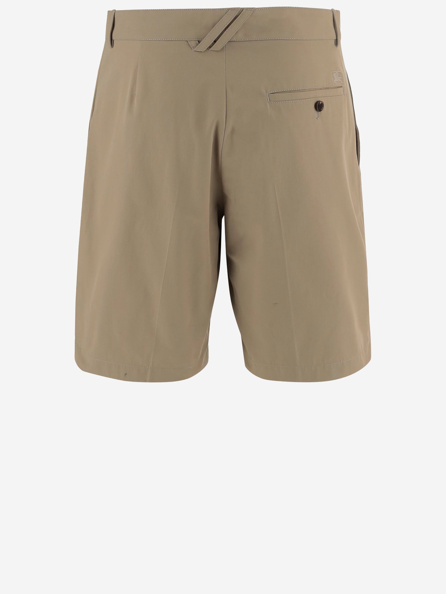 PANTALONI CORTI IN COTONE 8123811 SPARROWBEIGE BURBERRY 