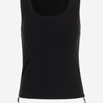 CANOTTA IN COTONE STRETCH 8124387 BLACK BURBERRY 